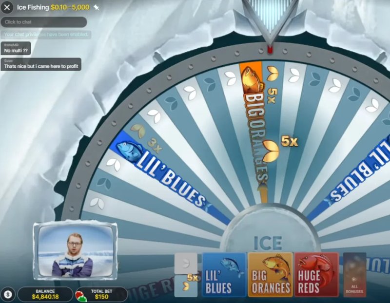 A look at ice fishing gambling game